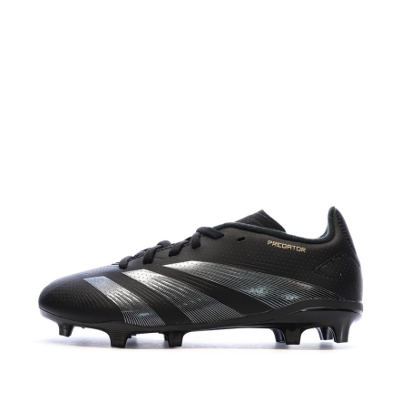 Chaussures de Football Noir Mixte Adidas Predator League Fg