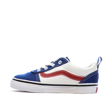 Baskets Bleu/Blanc/Rouge Garçon/Fille Vans Ward Slip