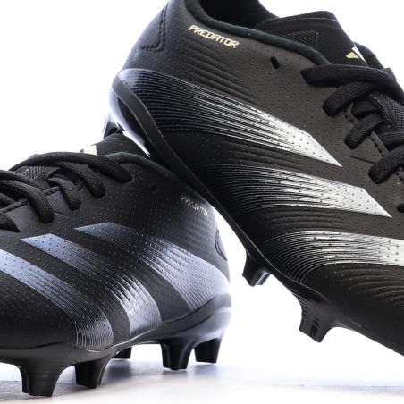 Chaussures de Football Noir Mixte Adidas Predator League Fg