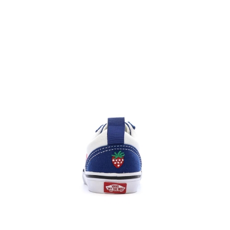 Baskets Bleu/Blanc/Rouge Garçon/Fille Vans Ward Slip