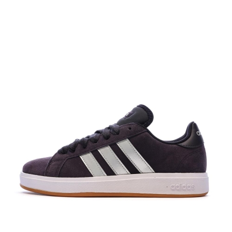 Baskets Noires Garçon Adidas Grand Court Base