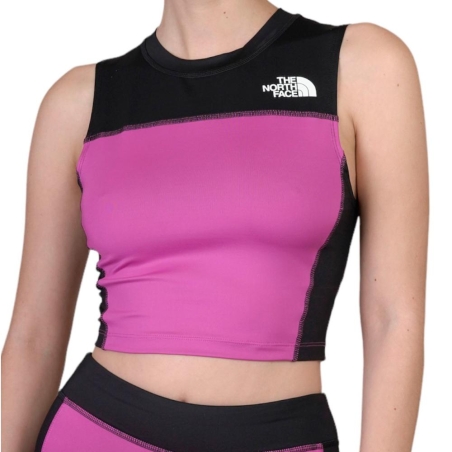 T-Shirt Noir/Violet Femme The North Face E NF0A826DYV31