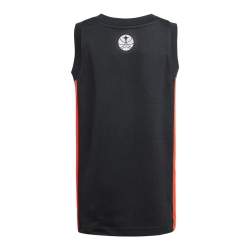 Maillot de basketball Noir/Orange Garçon Adidas Paris