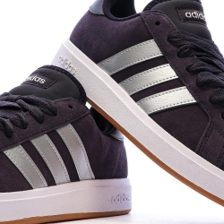 Baskets Noires Garçon Adidas Grand Court Base