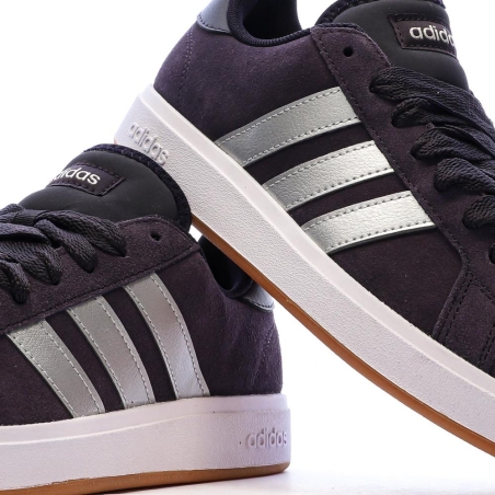 Baskets Noires Garçon Adidas Grand Court Base