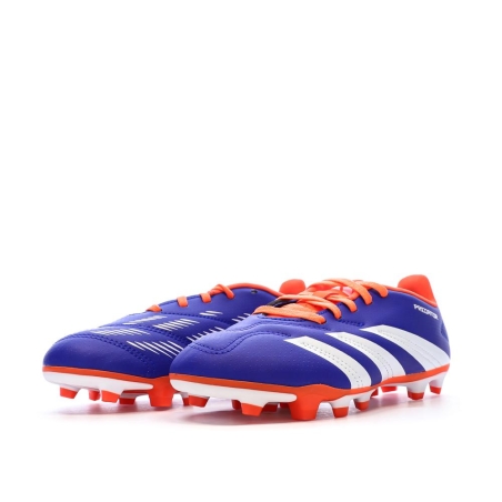 Chaussures de Foot Bleu Junior Adidas Predator Club FxG