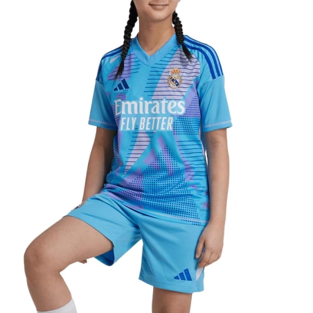 Real Madrid Mini-Kit de Gardien Bleu Adidas 24/25