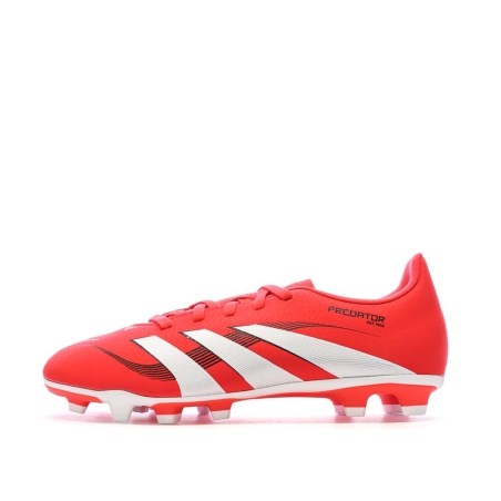 Chaussures de football Rouges Enfant Adidas Predator Club