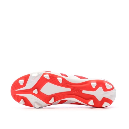 Chaussures de football Rouges Enfant Adidas Predator Club