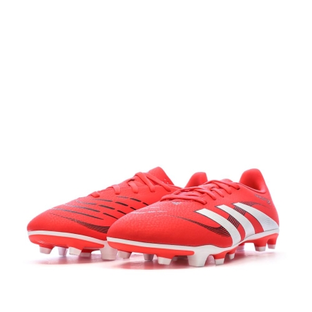 Chaussures de football Rouges Enfant Adidas Predator Club
