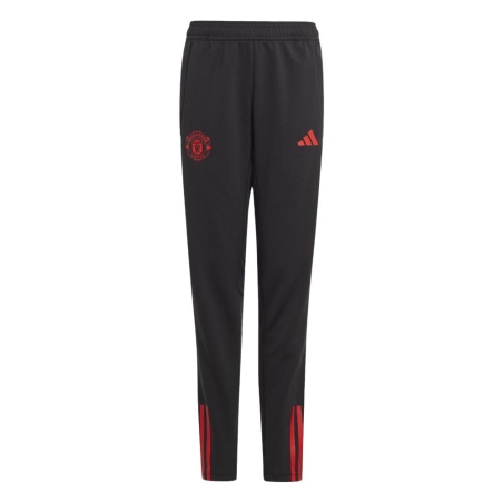 Pantalon d’entraînement Noir/Rouge Garçon Adidas Manchester United Tiro 23