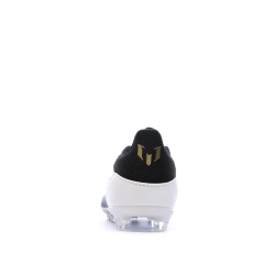 Chaussures de football Noires/Blanches Garçon Adidas League Fg/mg J Messi
