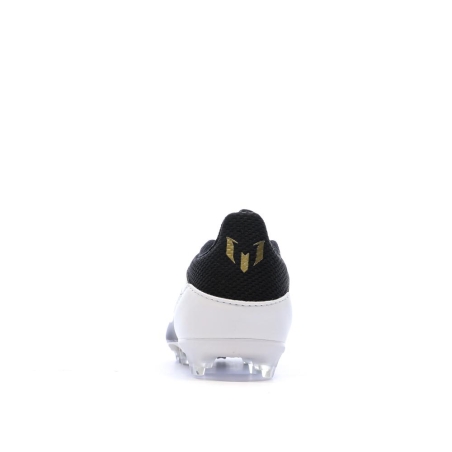 Chaussures de football Noires/Blanches Garçon Adidas League Fg/mg J Messi