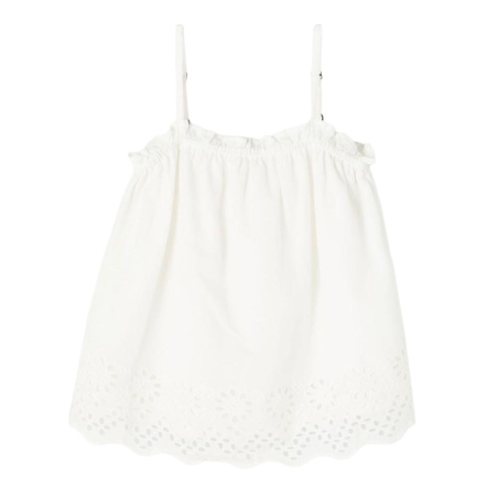 Débardeur Blanc Fille Name It Flema