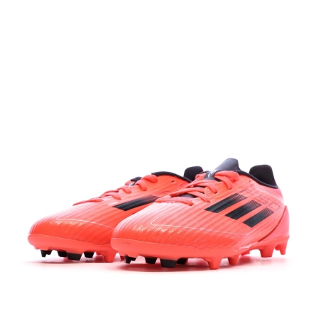 Chaussures de Football Rouge Garçon Adidas F50 League