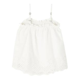Débardeur Blanc Fille Name It Flema
