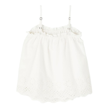 Débardeur Blanc Fille Name It Flema