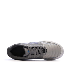 Chaussures de Futsal Gris/Noir/Bleu Garçon Adidas Top Sala