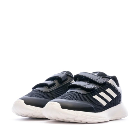 Baskets Noires Garçon Adidas Tensaur