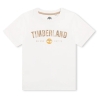 T-Shirt Blanc Garçon Timberland T60097
