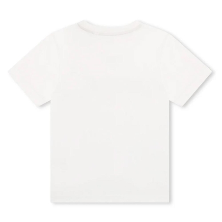 T-Shirt Blanc Garçon Timberland T60097