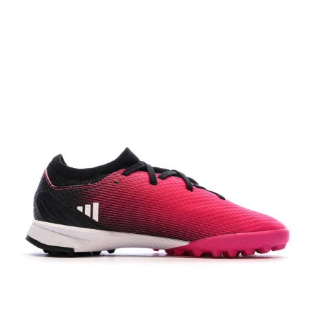 Chaussures de football Roses/Noires Garçon Adidas X Speedportal.3