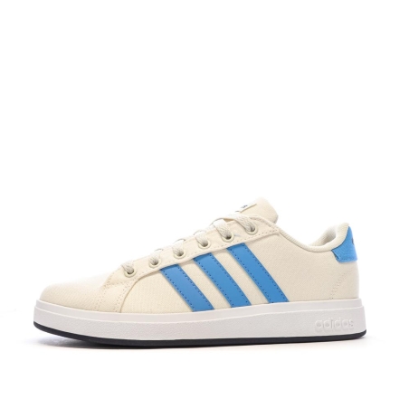 Baskets Beige/Bleu Garçon Adidas Grand Court 2.0 K