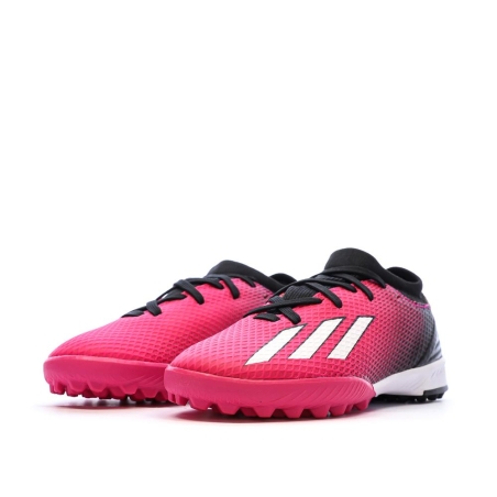 Chaussures de football Roses/Noires Garçon Adidas X Speedportal.3