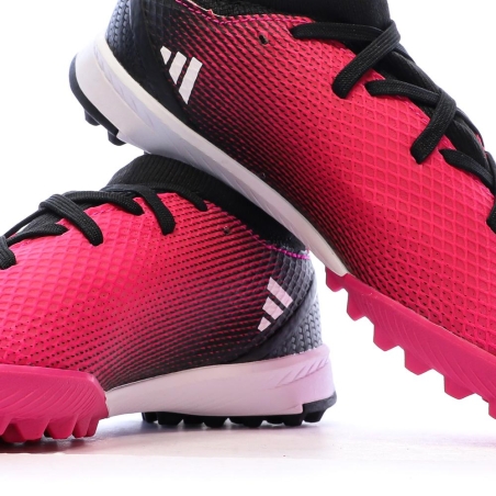 Chaussures de football Roses/Noires Garçon Adidas X Speedportal.3