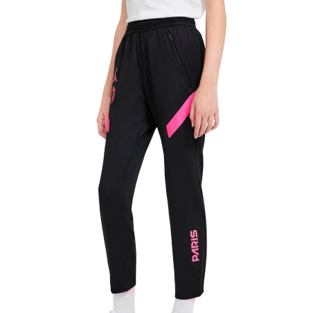 PSG Pantalon Survêtement Noir/Rose Junior Nike Jordan