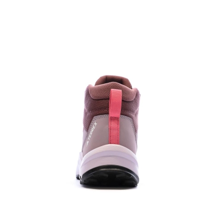 Chaussures de Randonnée Bordeaux Fille Adidas Terrex Ax4r Mid