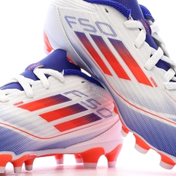 Chaussettes Blanches/Bleu/Rouges Garçon Adidas F50 League Mg