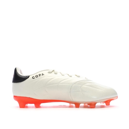 Chaussures de football Blanches/Rouges Garçon Adidas Copa Pure 2