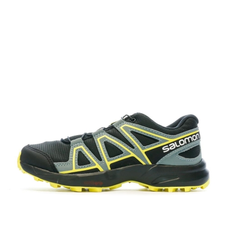 Chaussures de Trail Noire/Jaune Garçon Salomon Speedcross