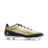 Chaussures de football Noires/Dorés Garçon Adidas Messi