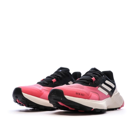 Chaussures de running Noires/Roses Femme Adidas Terrex