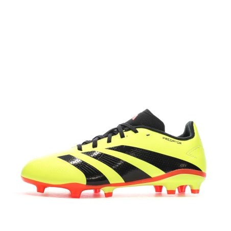 Chaussures de football Jaunes/Noires/Rouges Garçon Adidas Predator