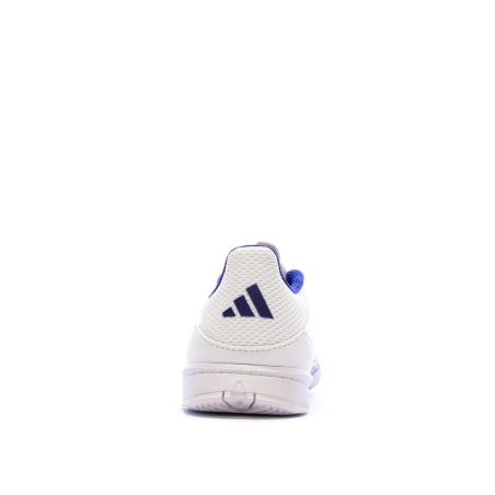 Chaussures de futsal Blanches/Bleu Garçon Adidas F50 League