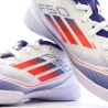 Chaussures de futsal Blanches/Bleu Garçon Adidas F50 League