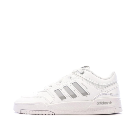 Baskets Blanches Junior Adidas Drop Step Low