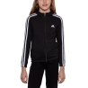 Sweat Zippé Noir Garçon Adidas GQ8356