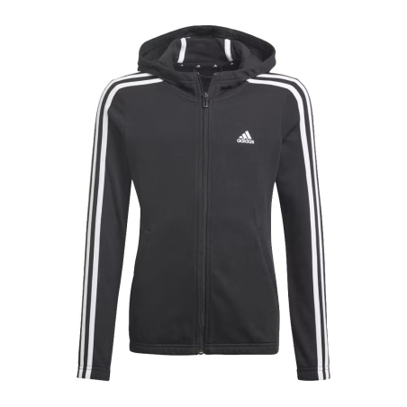 Sweat Zippé Noir Garçon Adidas GQ8356