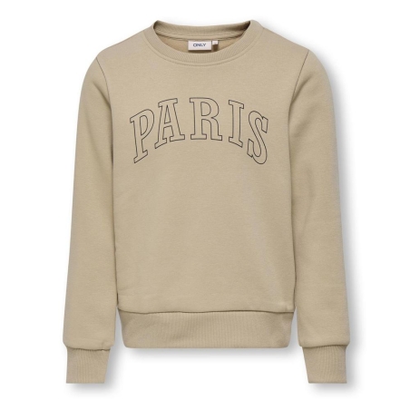 Sweat Beige Fille Kids ONLY Koglinna City