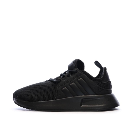 Baskets Noires Garçon Adidas BY9886