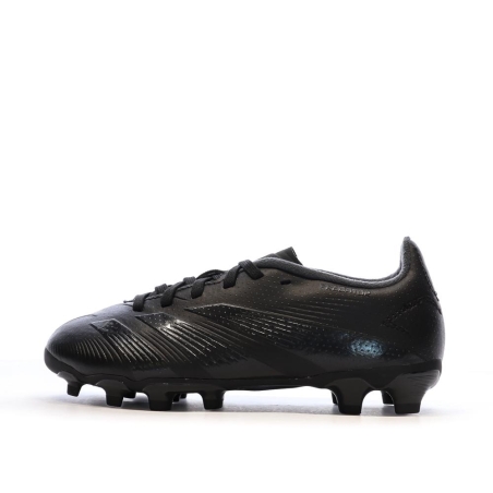 Chaussures de Foot Noires Junior Adidas Predator League MG