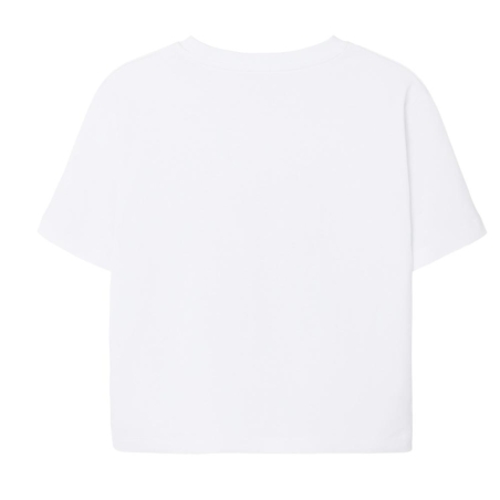 T-shirt Blanc Fille Name it Agmar