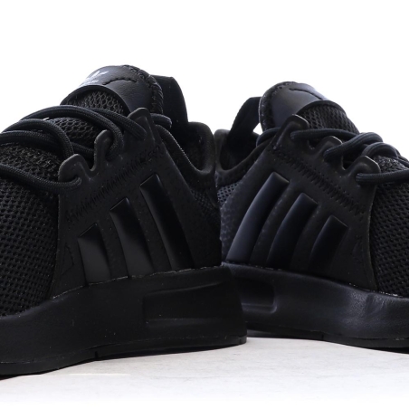Baskets Noires Garçon Adidas BY9886