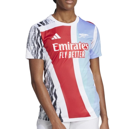 Arsenal Maillot Prématch Multicolore Femme Adidas Preshi 24/25