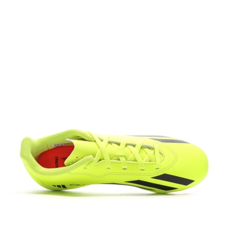 Chaussures de Foot Jaunes Junior Adidas X Crazyfast FxG
