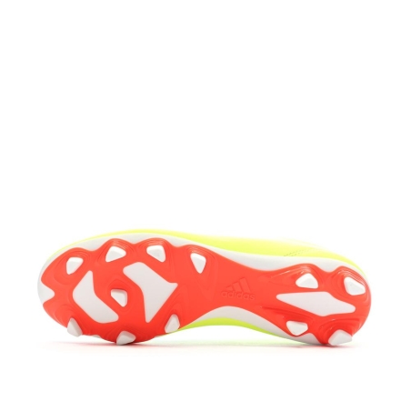 Chaussures de Foot Jaunes Junior Adidas X Crazyfast FxG